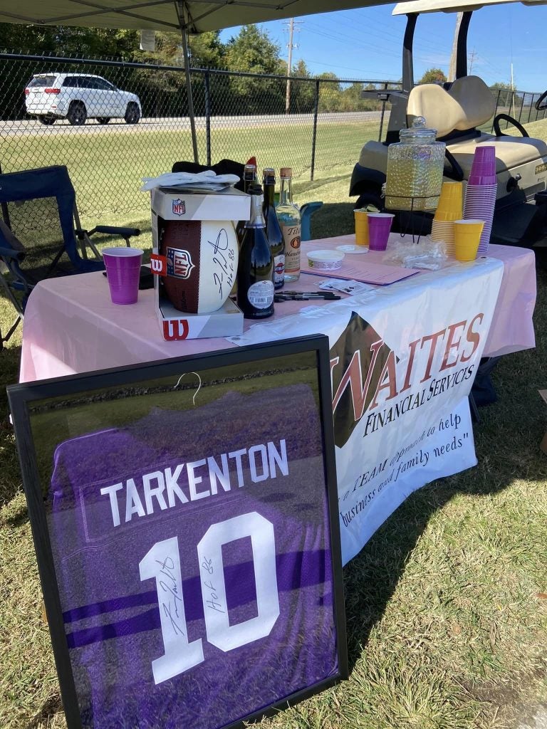 Golf Tournament Sponsor Table